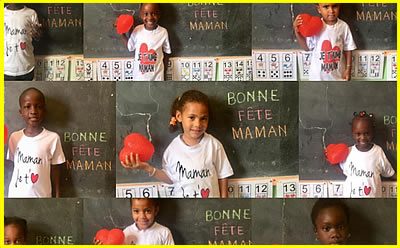 Enfants à Ngaparou